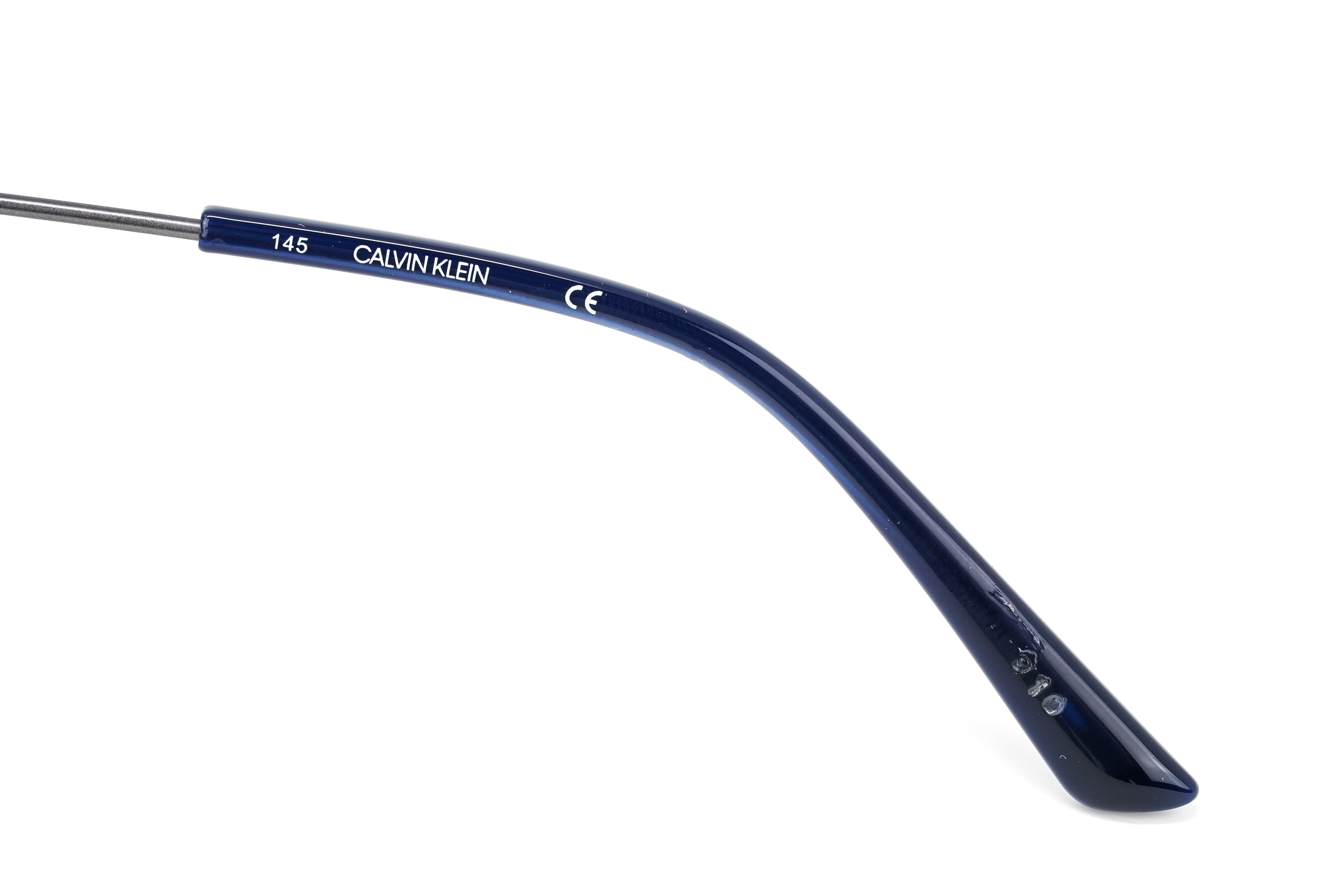 Calvin Klein Men's Pilot Sunglasses Navy Blue