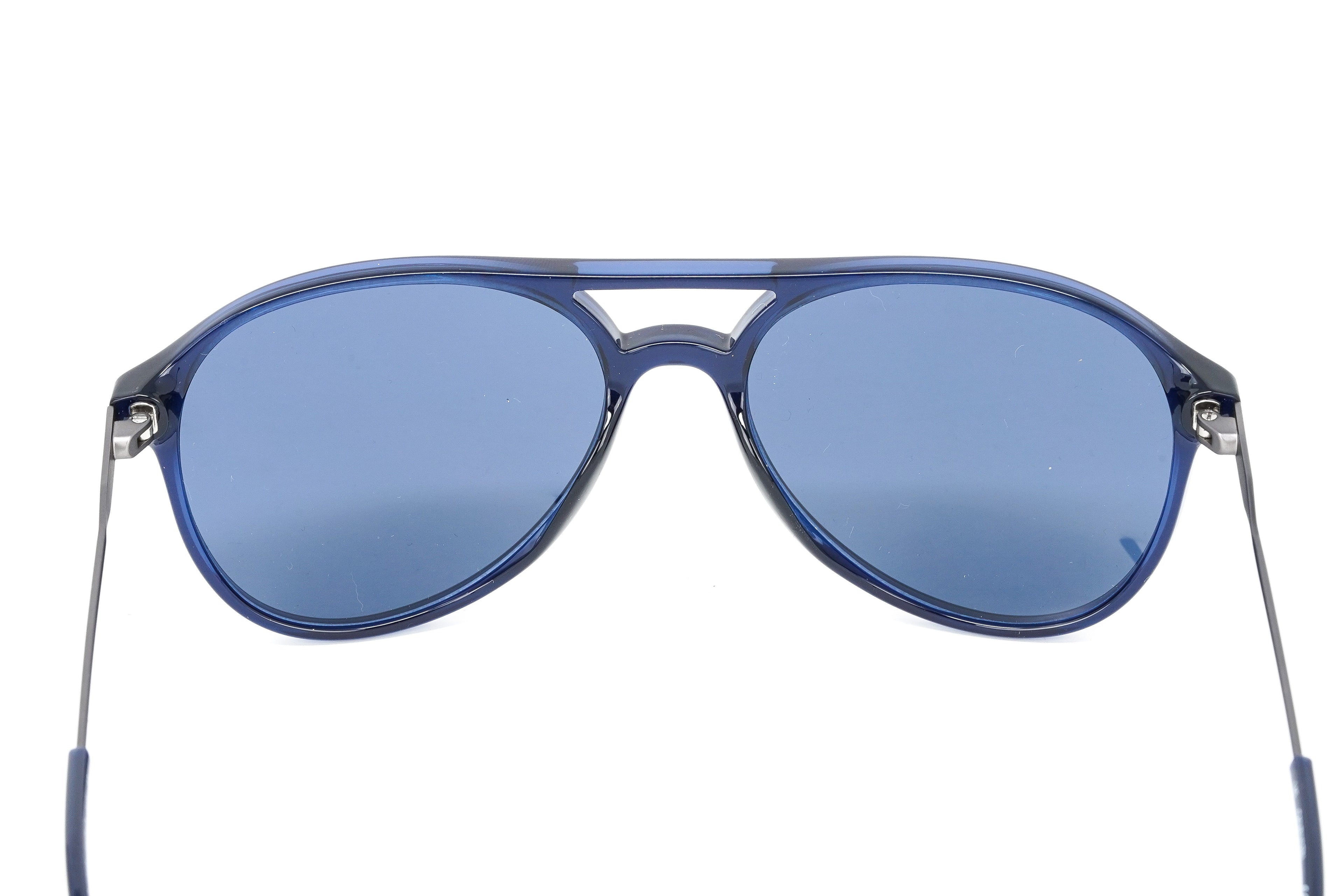 Calvin Klein Men's Pilot Sunglasses Navy Blue