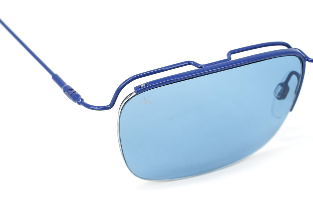 Calvin Klein Unisex Sunglasses Rectangular Blue