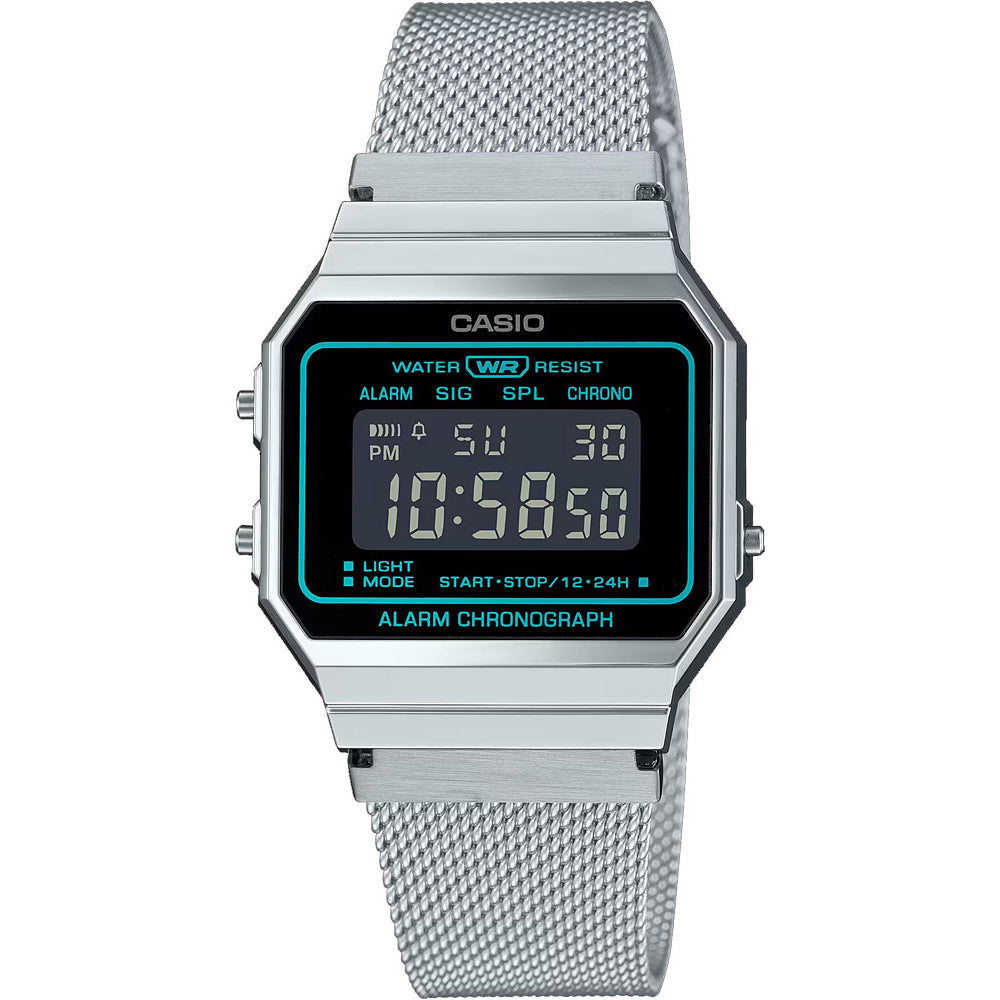 Casio Vintage Men's Silver Watch