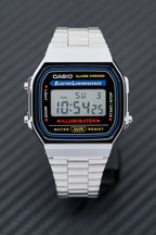 Casio Watch Digital Vintage Silver