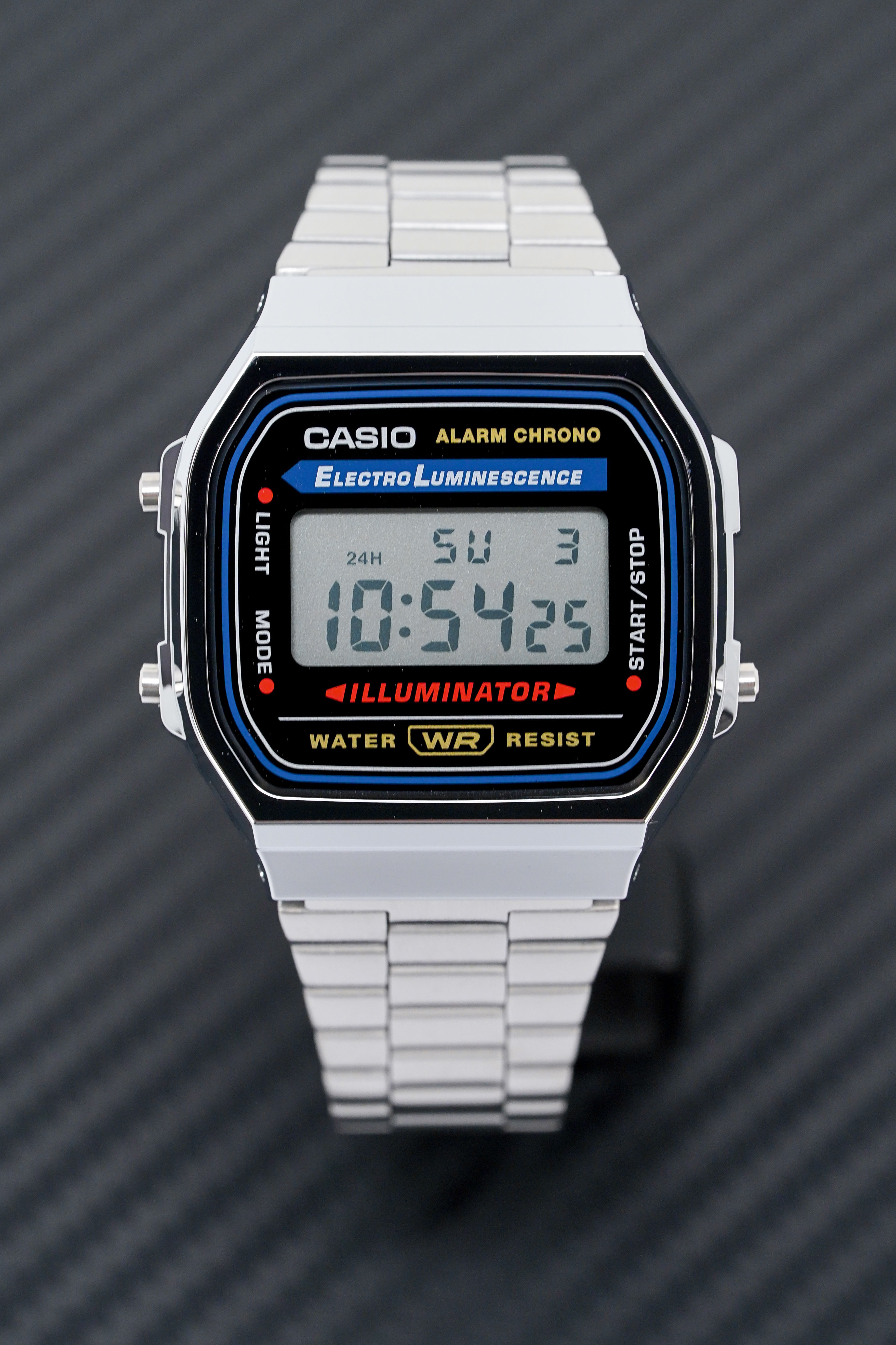 Casio Watch Digital Vintage Silver