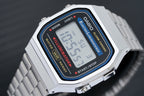 Casio Watch Digital Vintage Silver