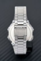 Casio Watch Digital Vintage Silver
