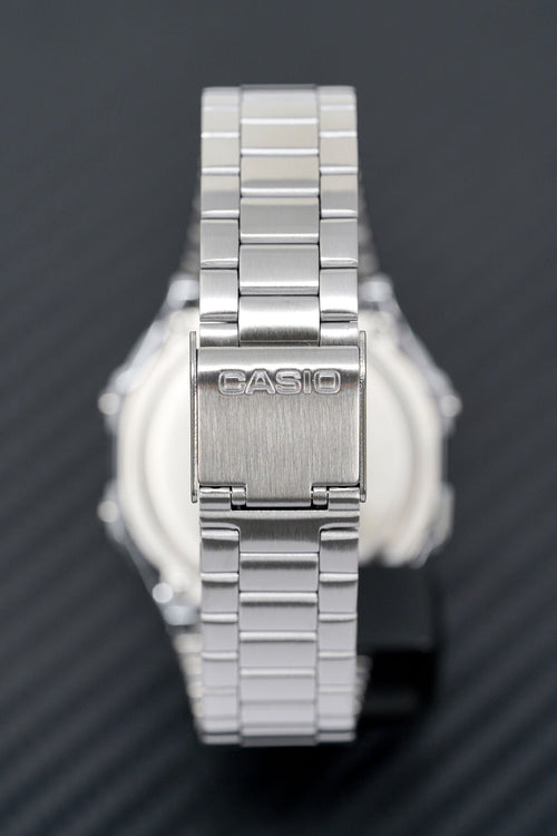 Casio Watch Digital Vintage Silver
