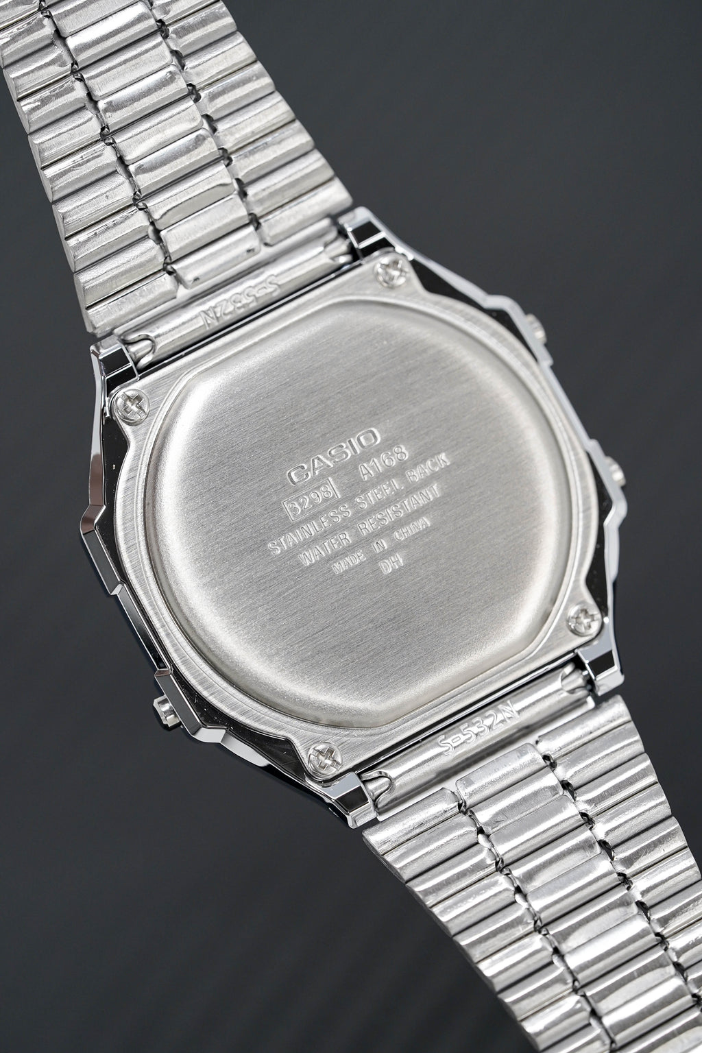 Casio Watch Digital Vintage Silver