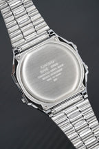 Casio Watch Digital Vintage Silver