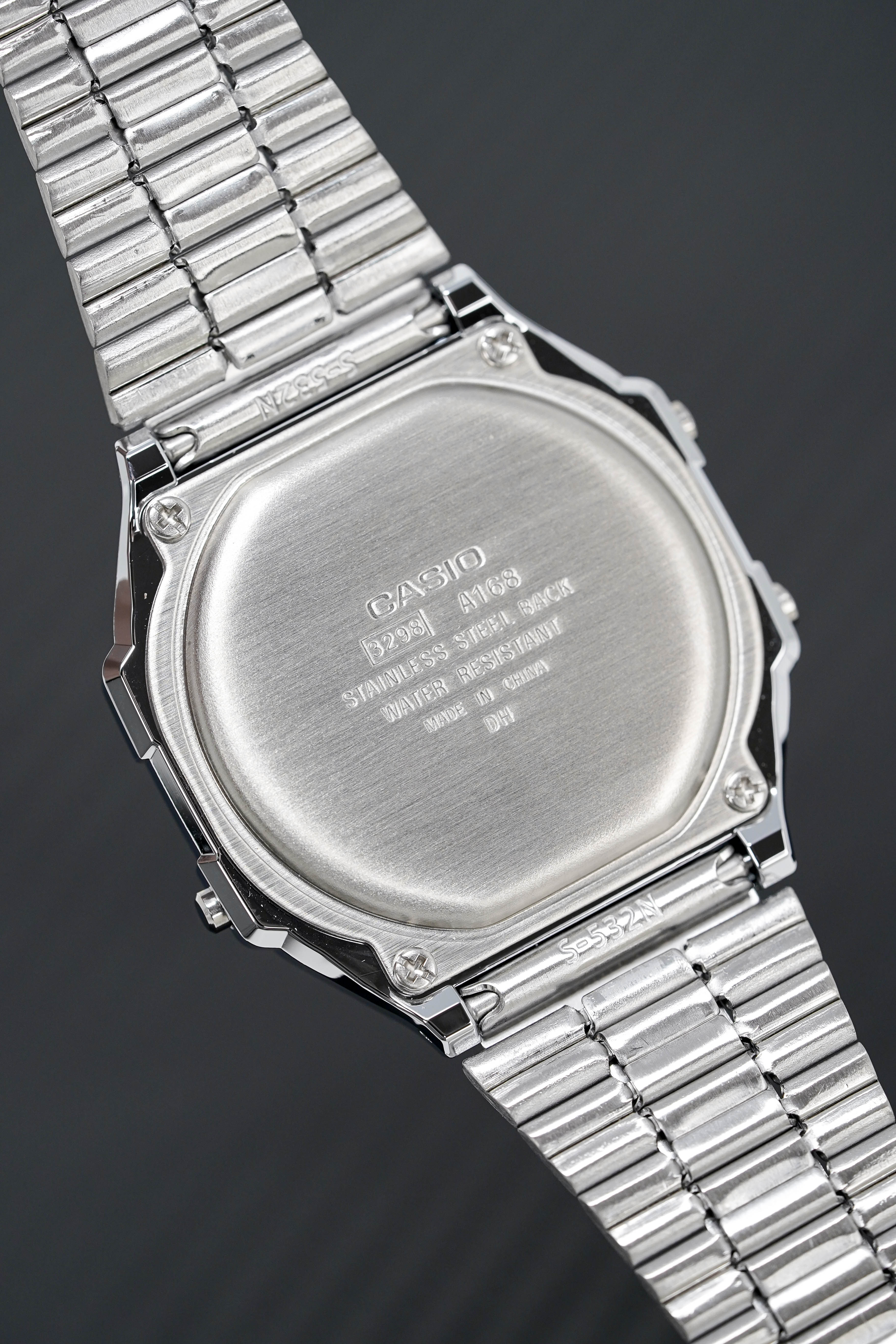 Casio Watch Digital Vintage Silver