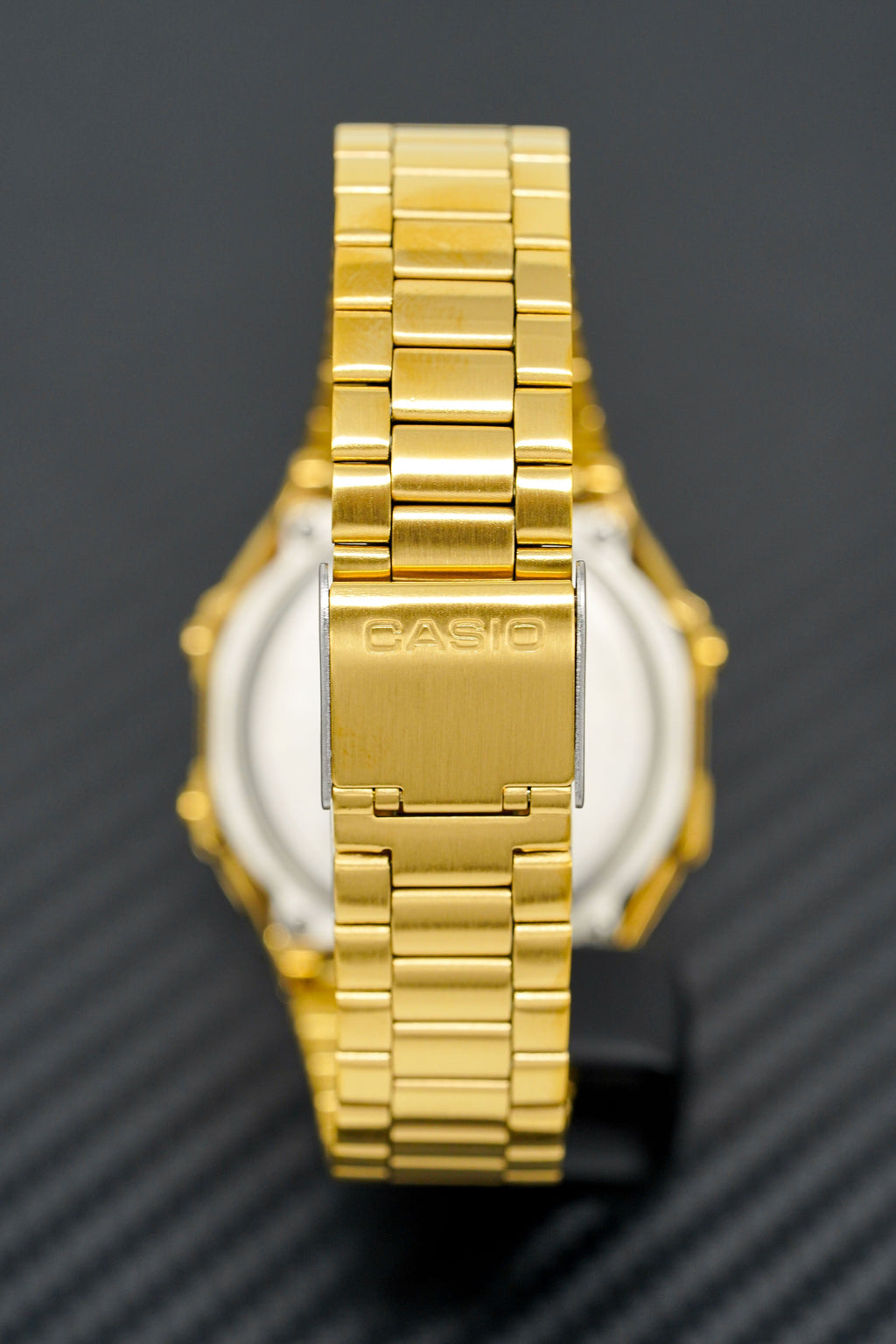 Casio Watch Digital Vintage Gold Pink/Purple