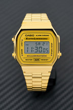 Casio Watch Digital Vintage Yellow Gold