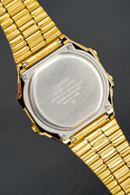 Casio Watch Digital Vintage Yellow Gold