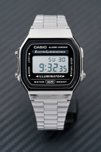 Casio Watch Digital Vintage Gunmetal Grey