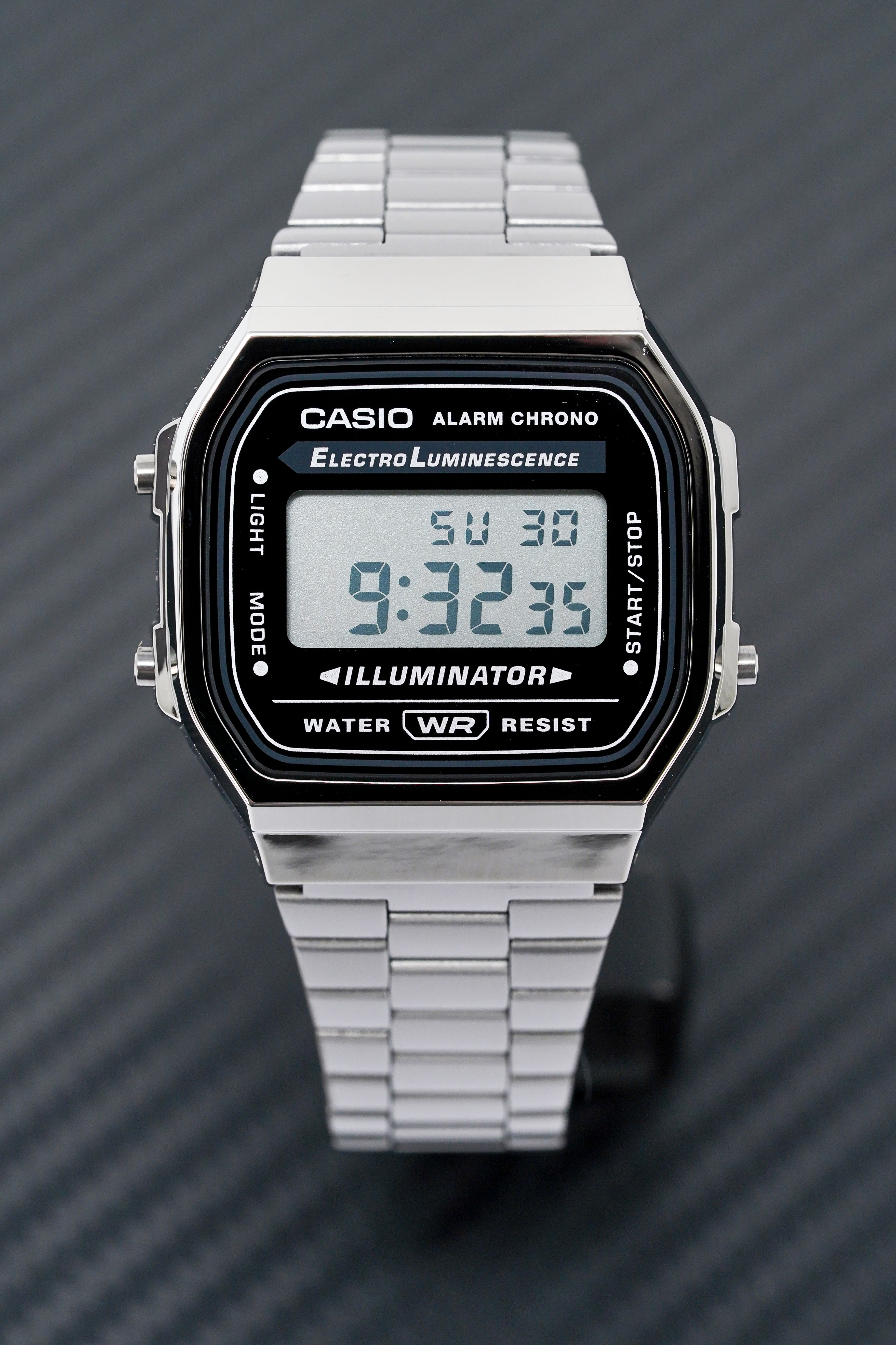 Casio Watch Digital Vintage Gunmetal Grey