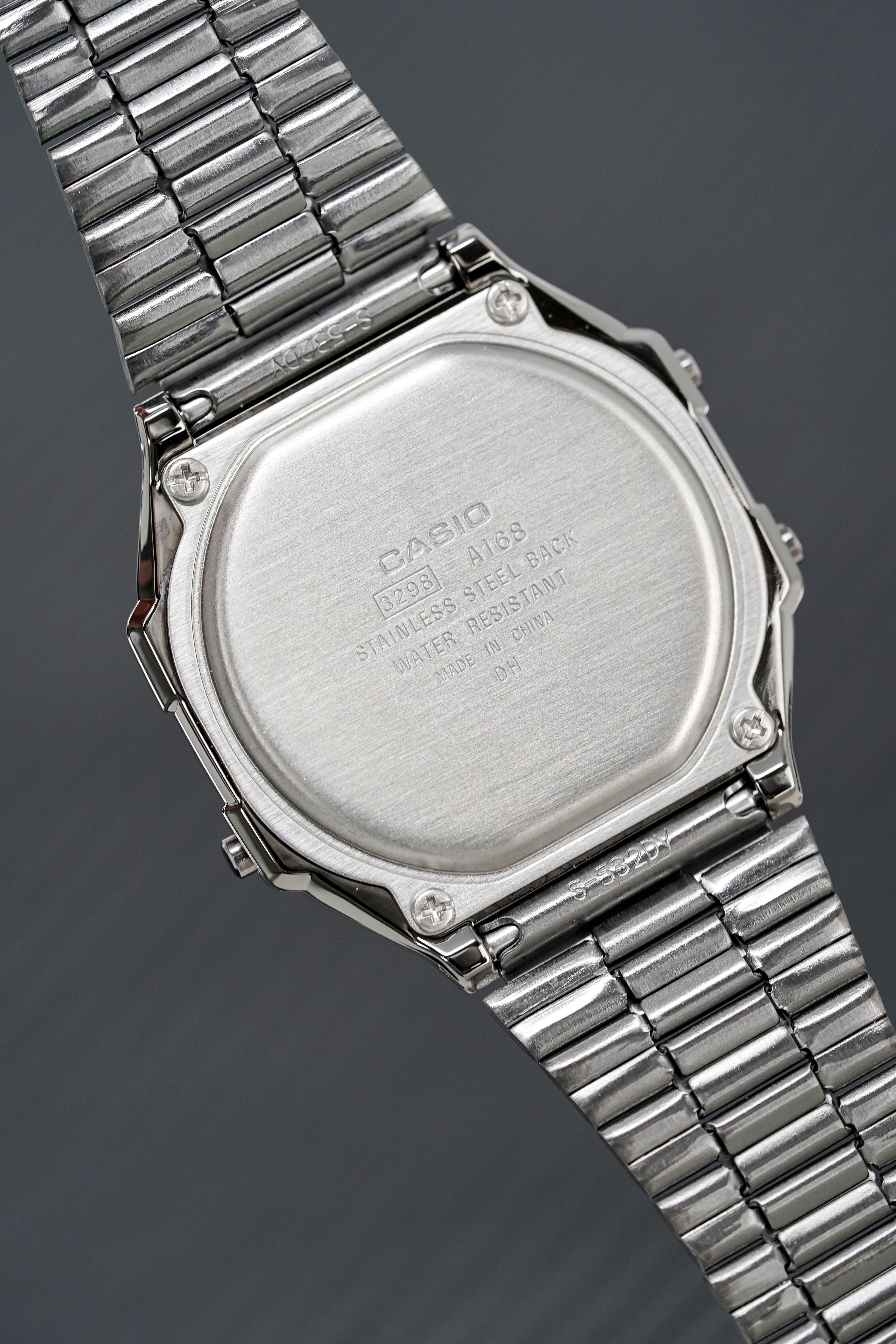 Casio Watch Digital Vintage Gunmetal Grey