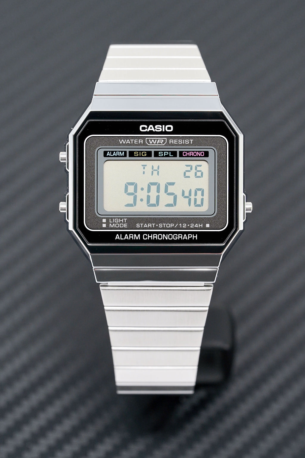 Casio Watch Digital Vintage Classic Flat Link