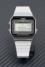 Casio Watch Digital Vintage Classic Flat Link