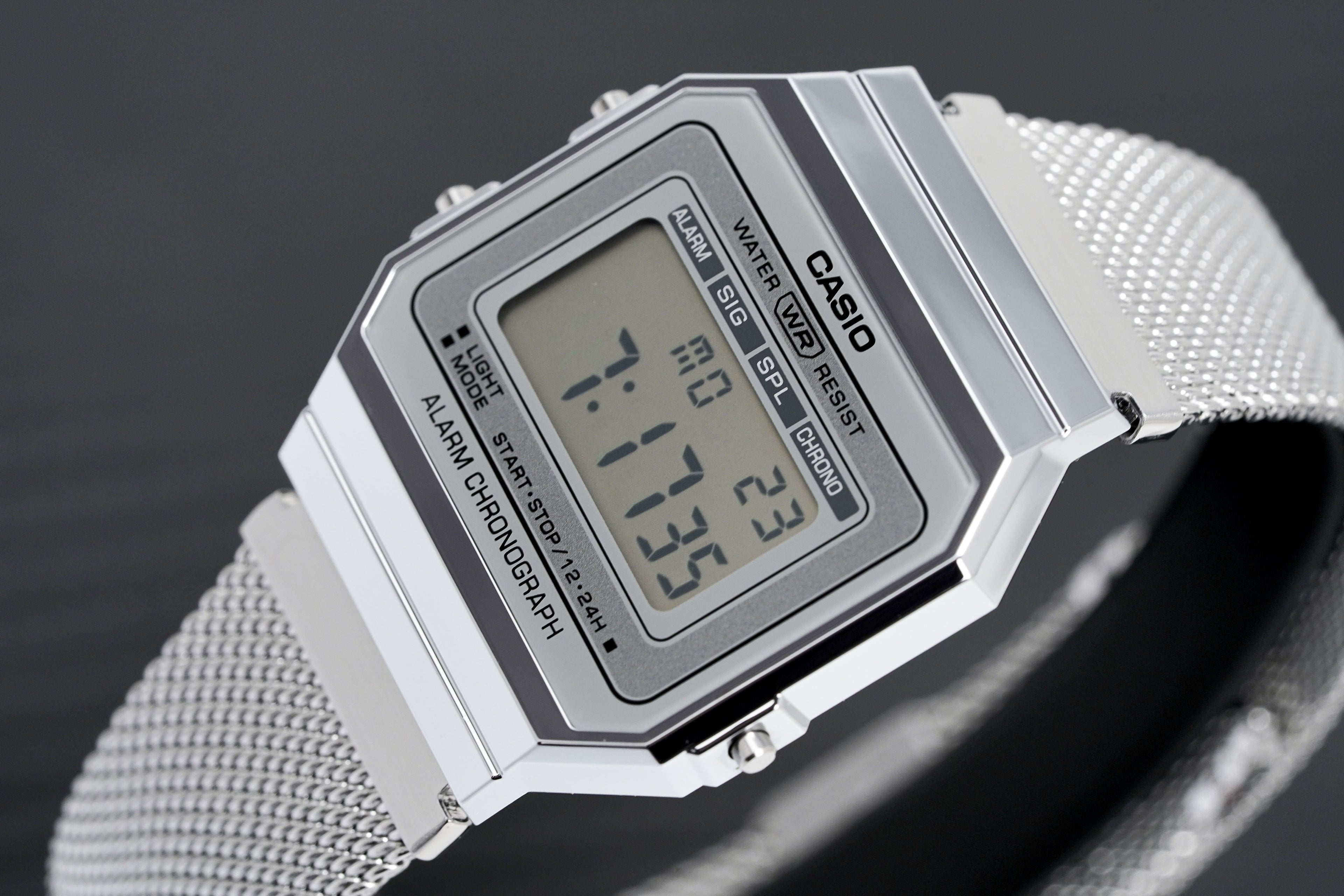 Casio Watch Digital Vintage Classic Milanese