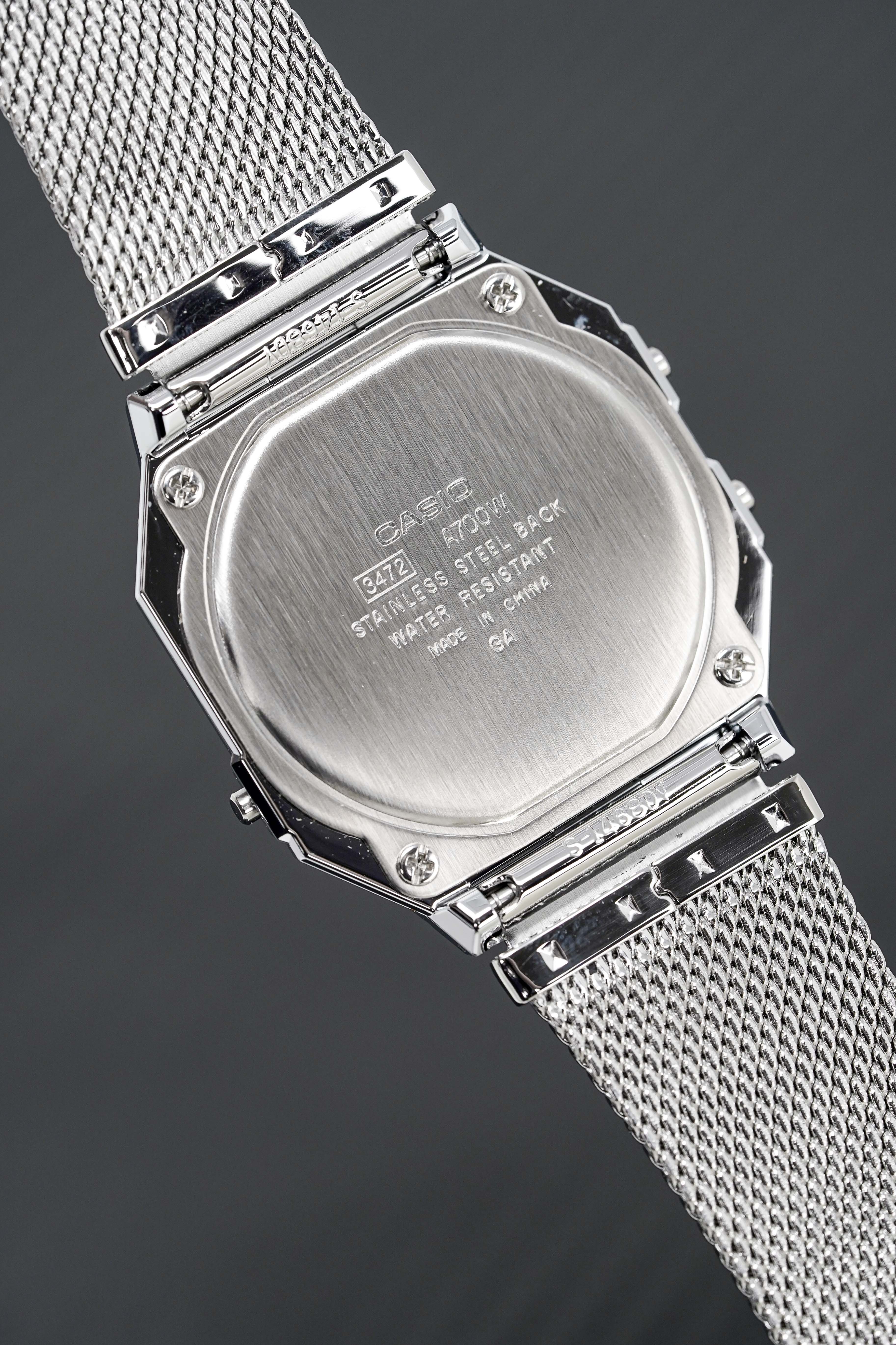 Casio Watch Digital Vintage Classic Milanese