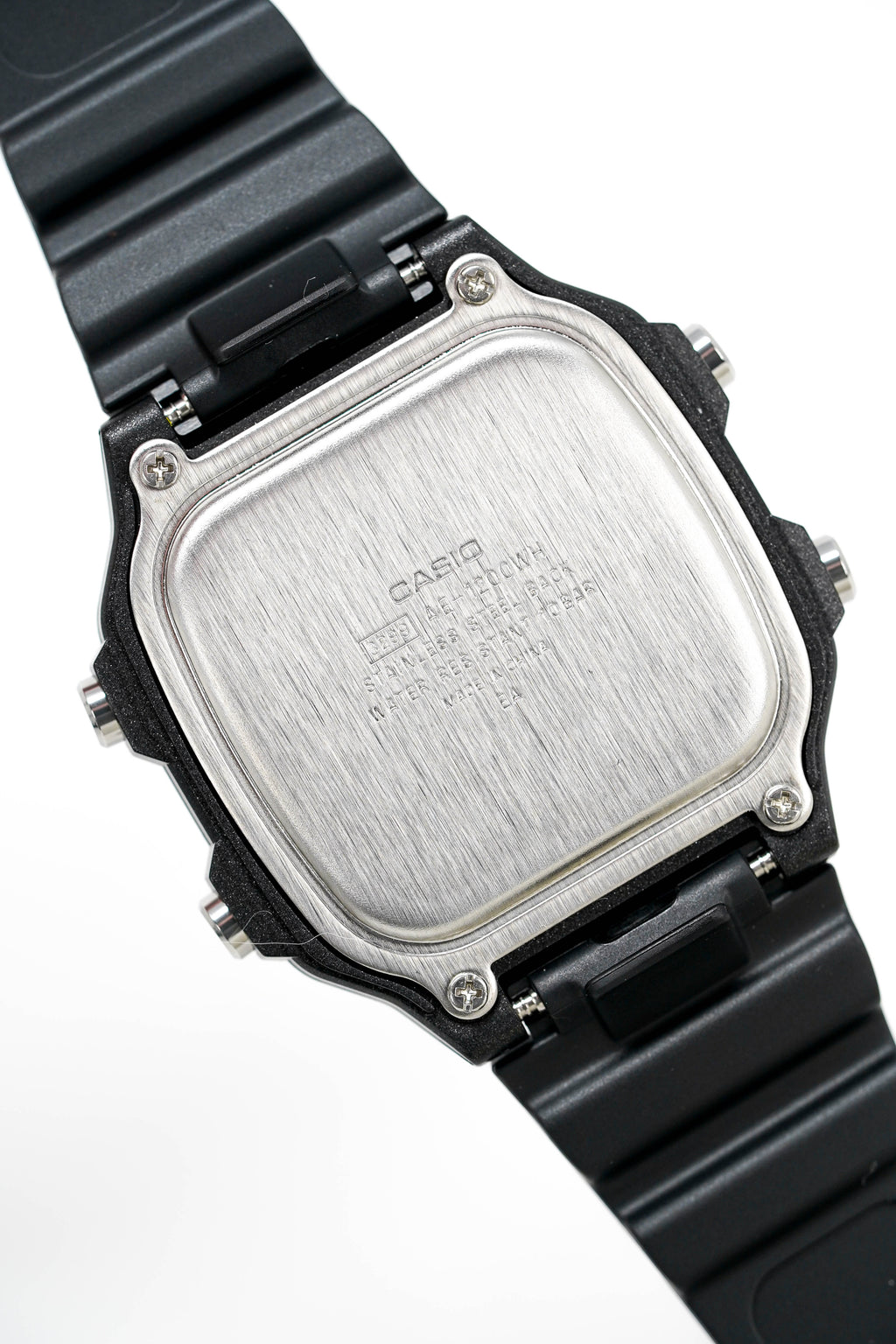 Casio Watch Digital World Time Illuminator Black