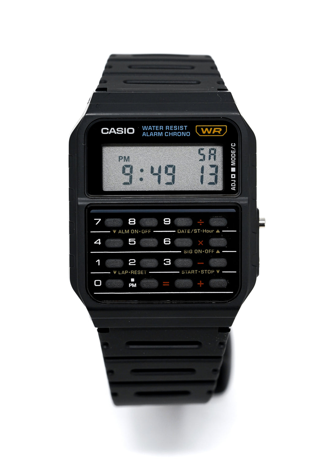 Casio Watch Data Bank Calculator Black