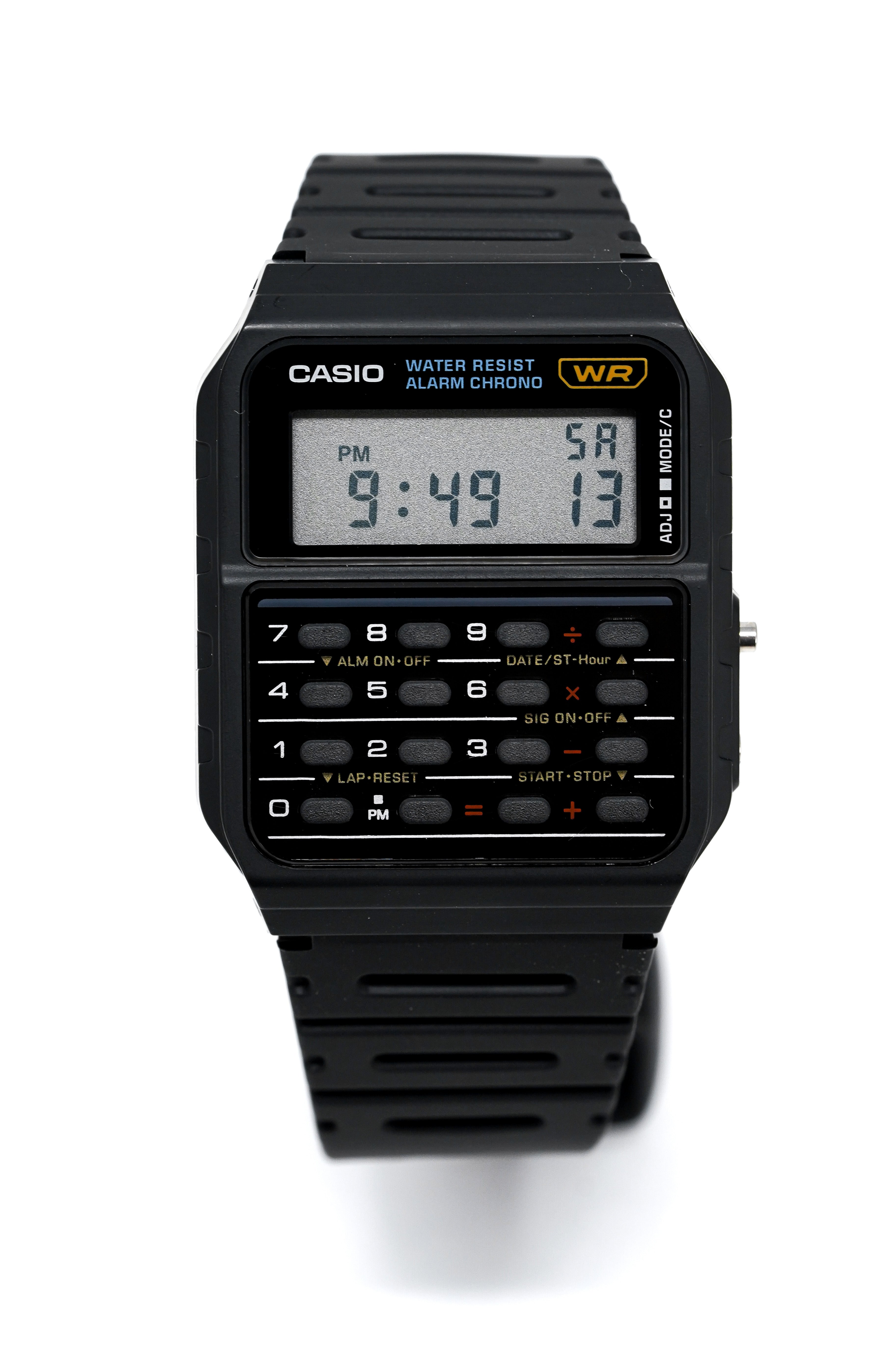 Casio Watch Data Bank Calculator Black