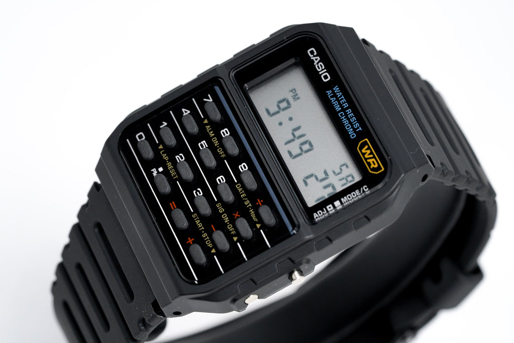 Casio Watch Data Bank Calculator Black