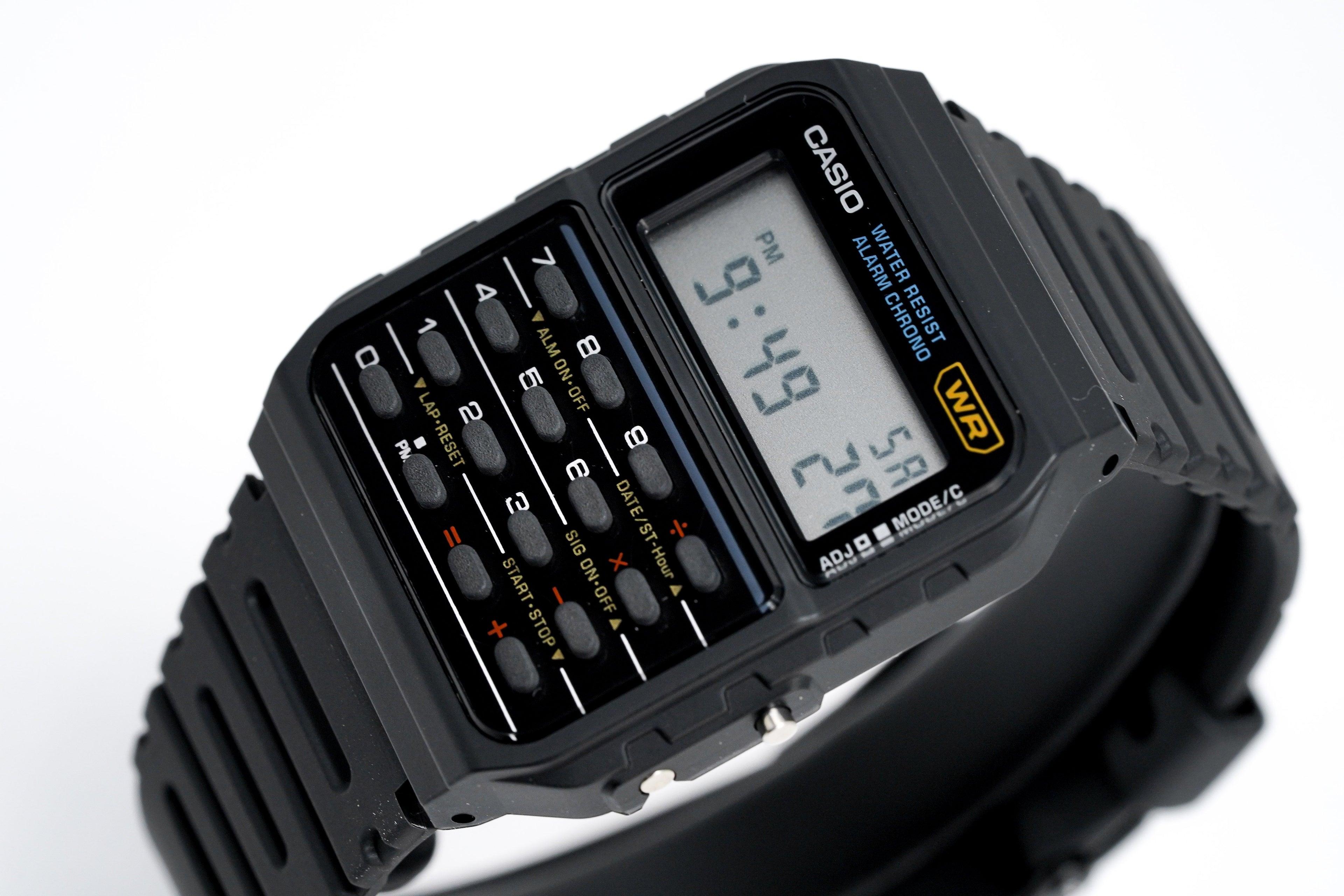 Casio Watch Data Bank Calculator Black