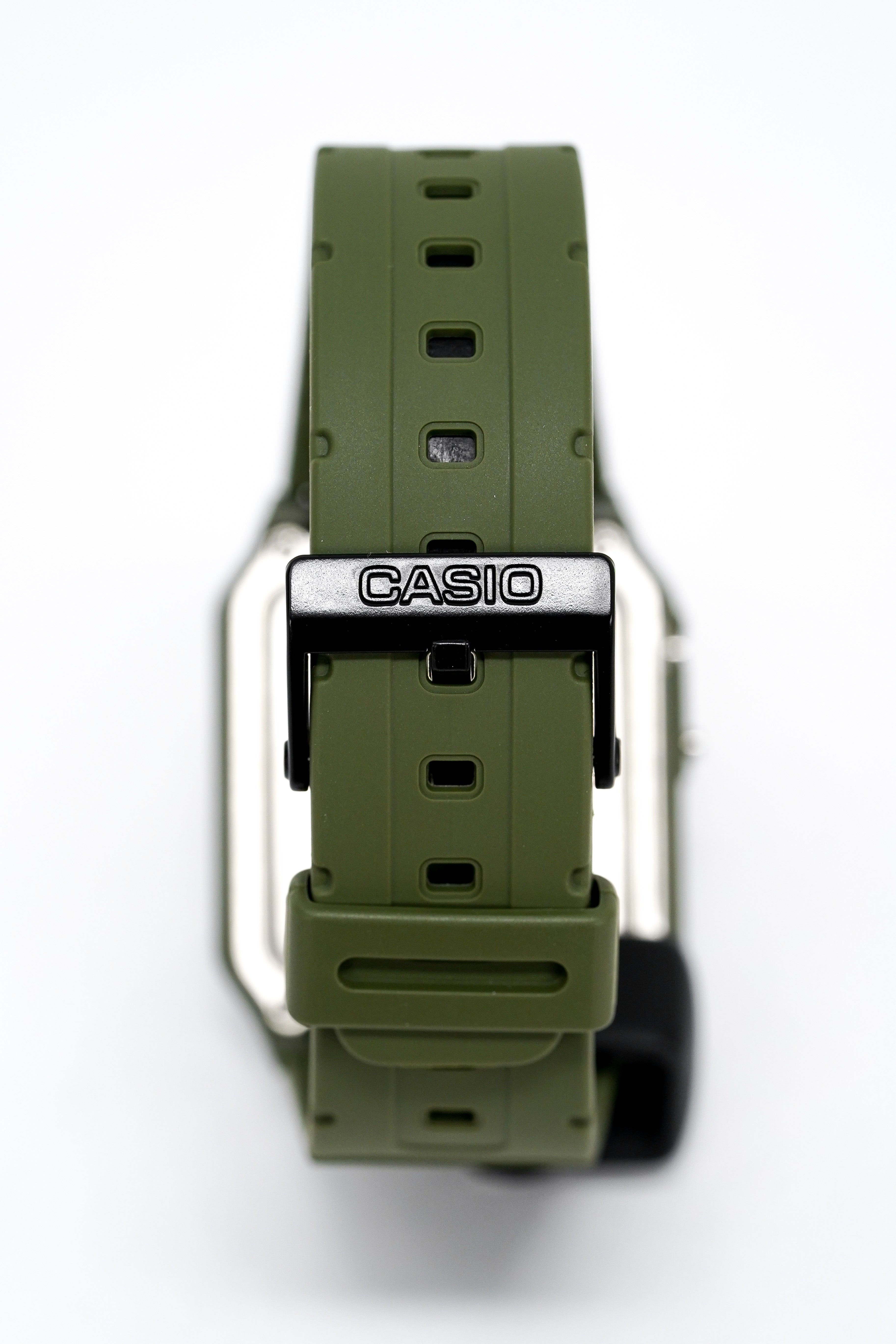Casio Watch Data Bank Calculator Khaki