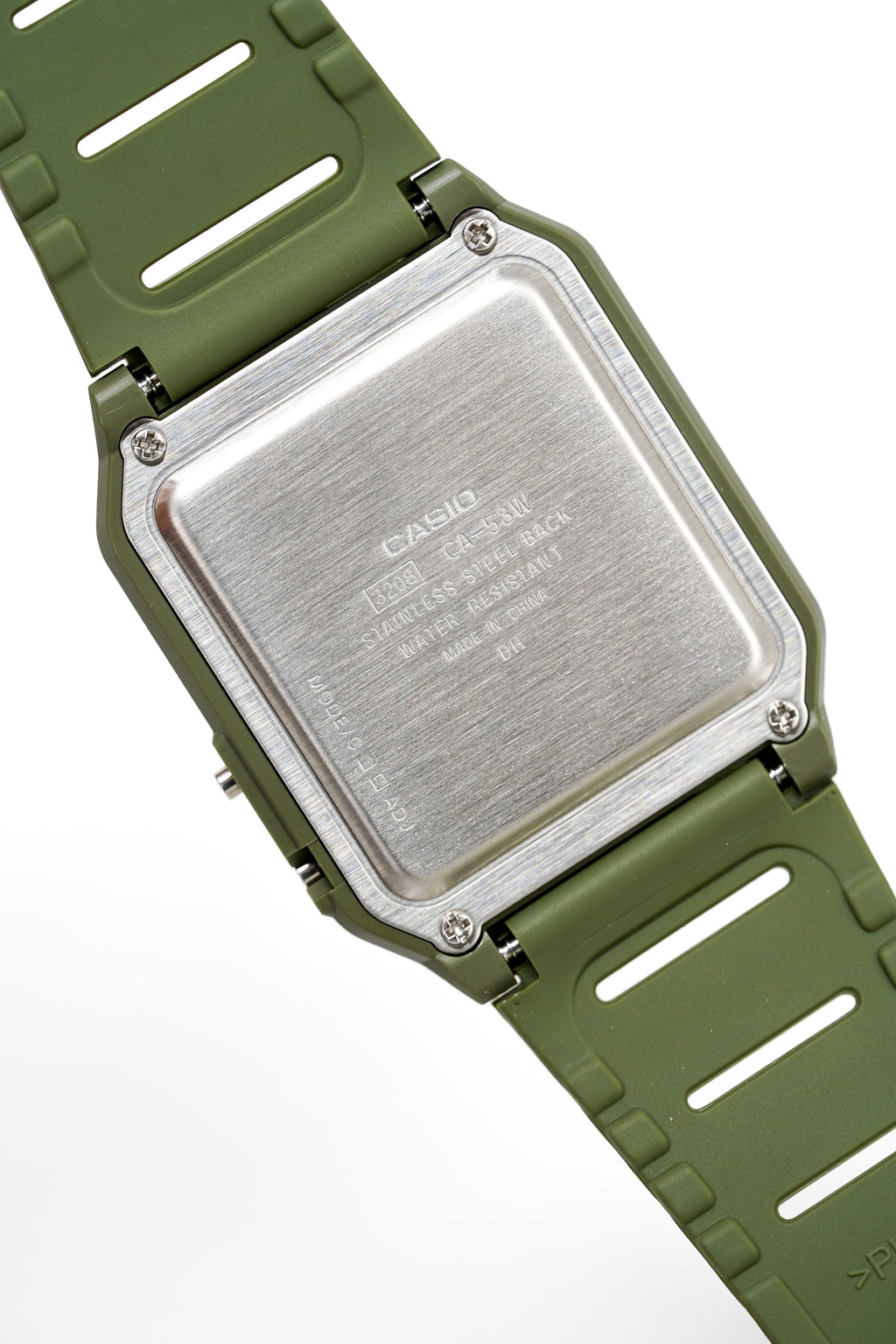 Casio Watch Data Bank Calculator Khaki