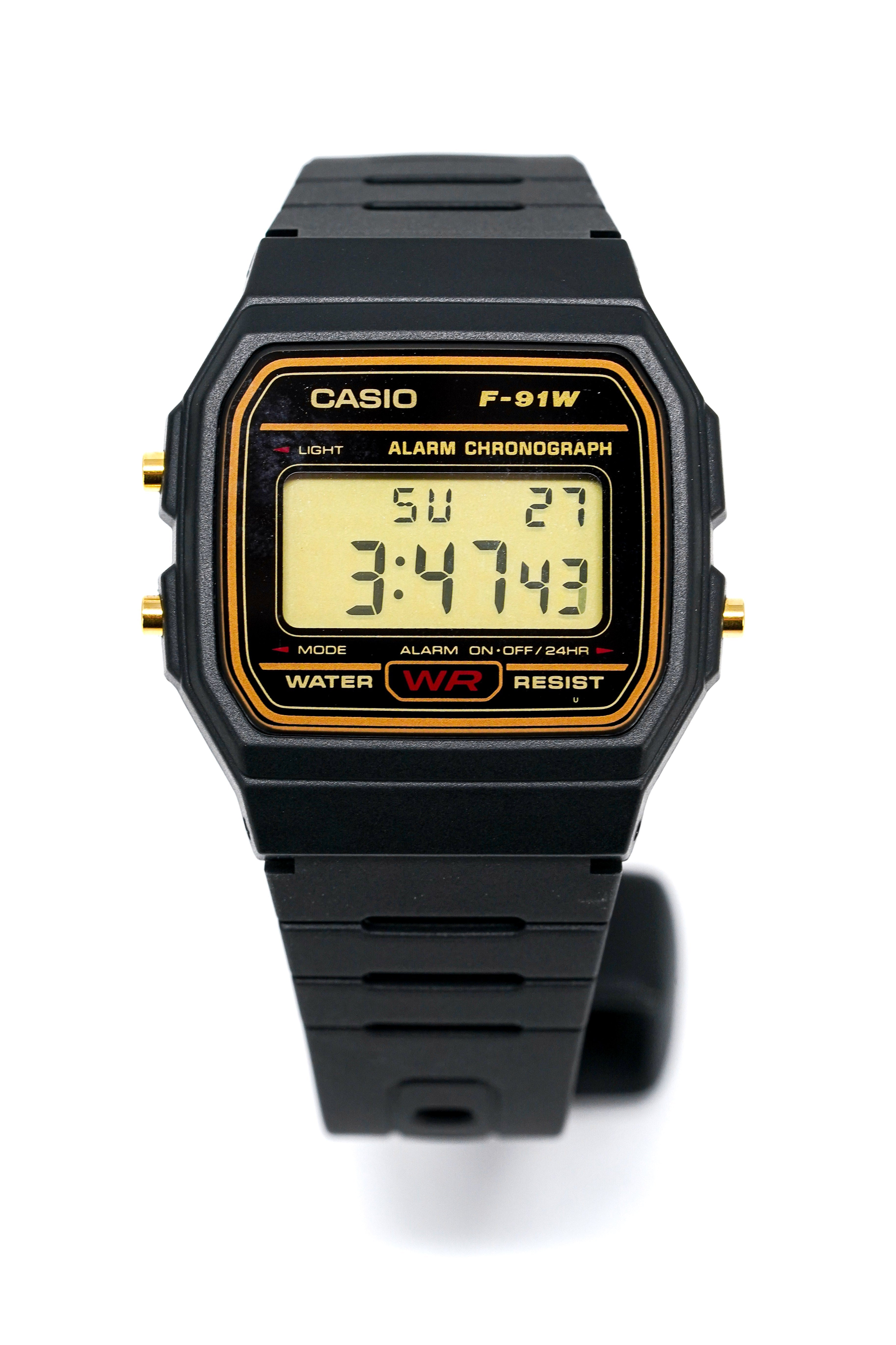 Casio Watch Classic Sports Digital Black/Gold