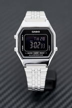 Casio Ladies Watch Digital Vintage Classic Jubilee Black