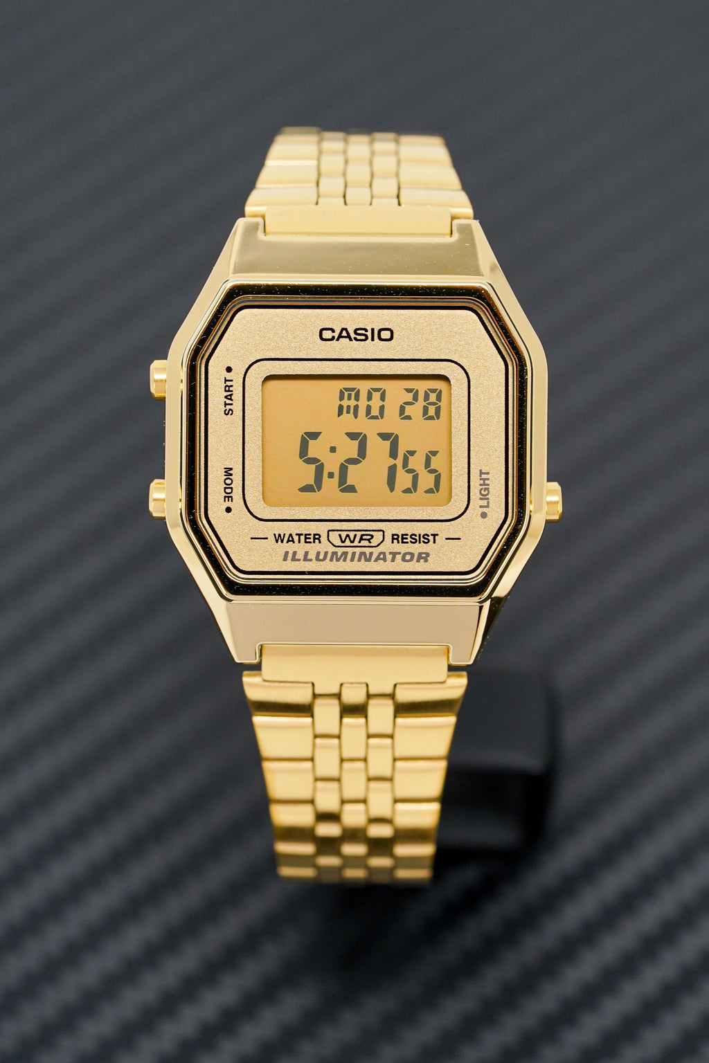 Casio Watch Digital Vintage Gold