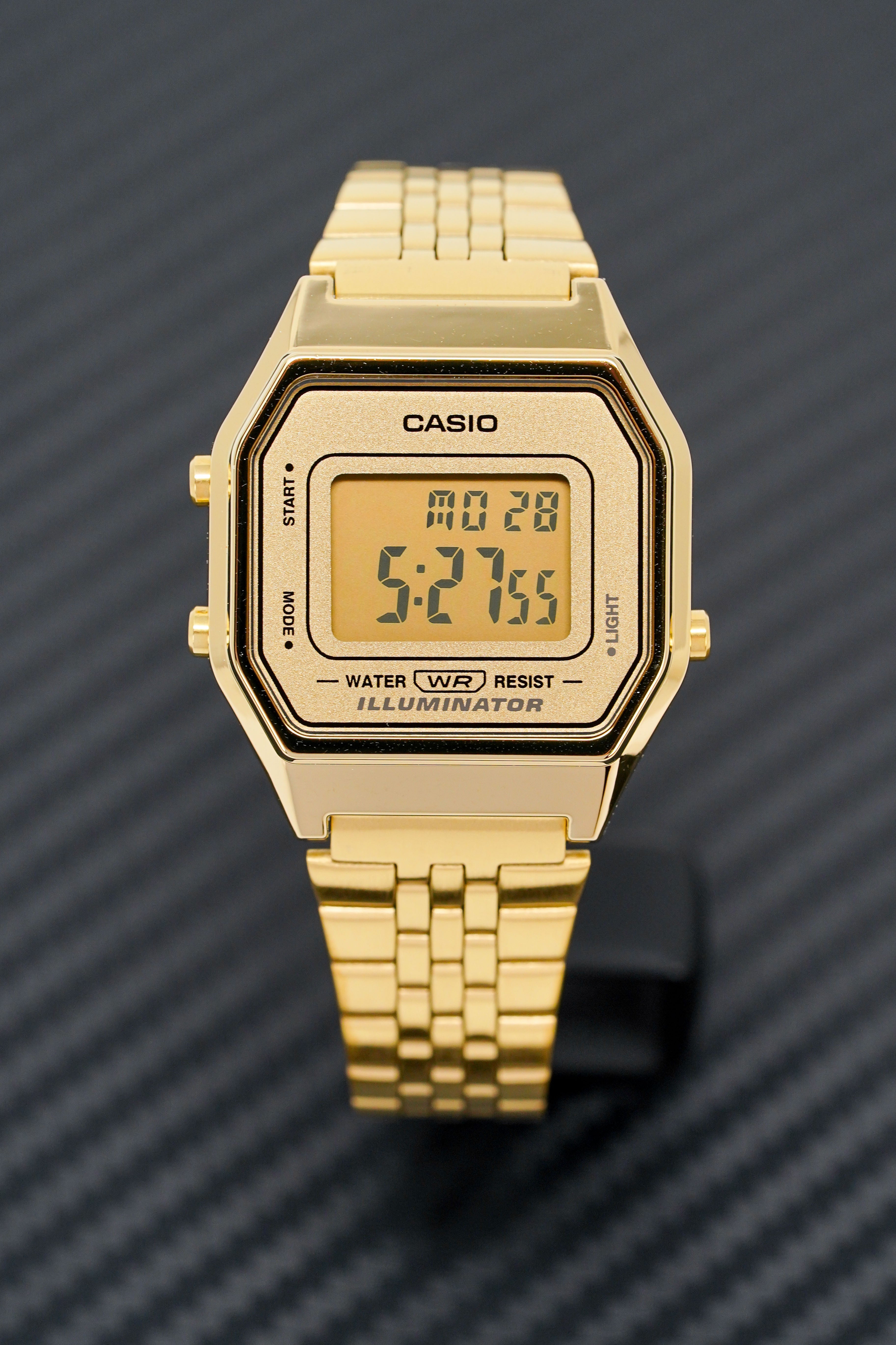 Casio Watch Digital Vintage Gold