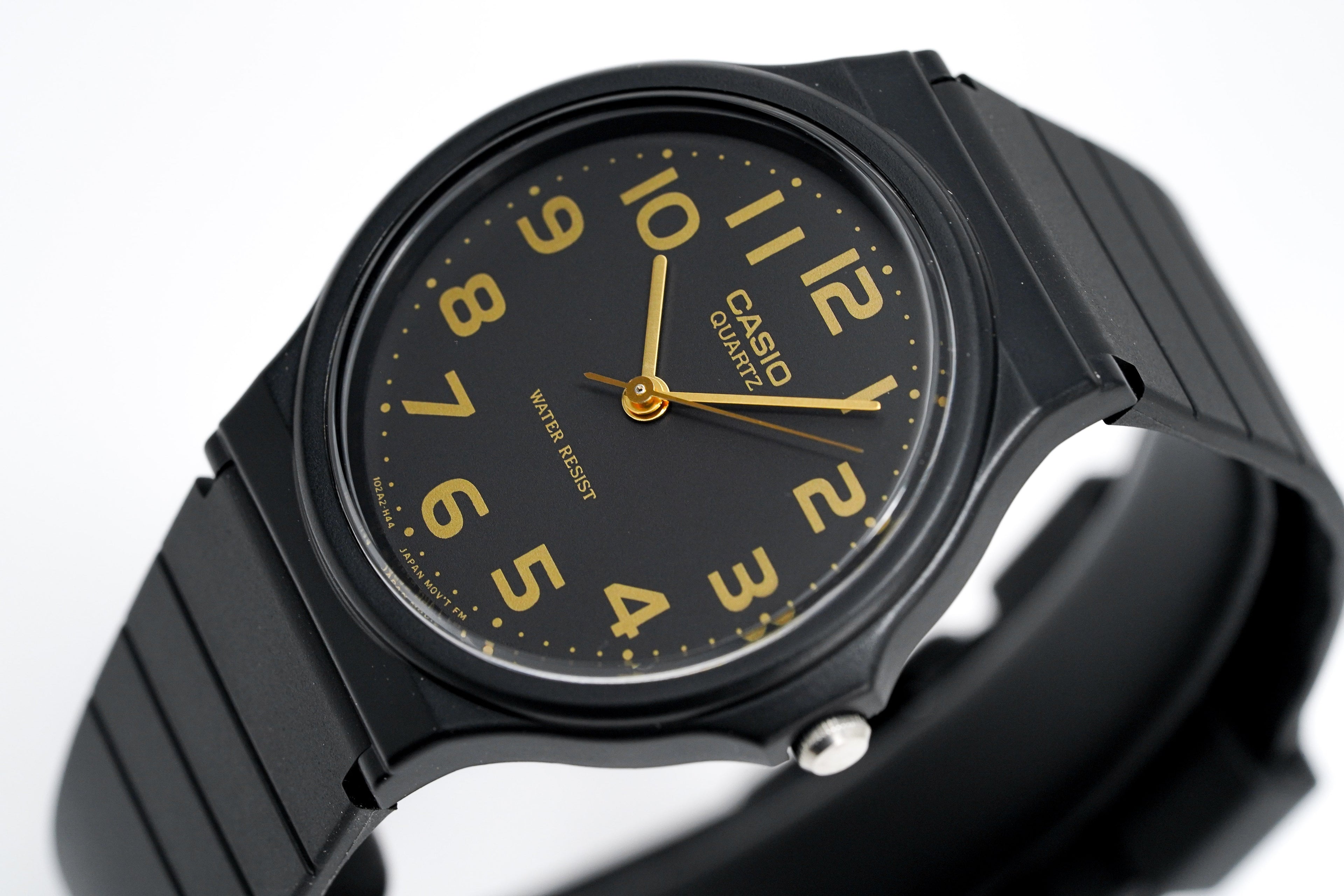Casio Watch Classic Black Gold