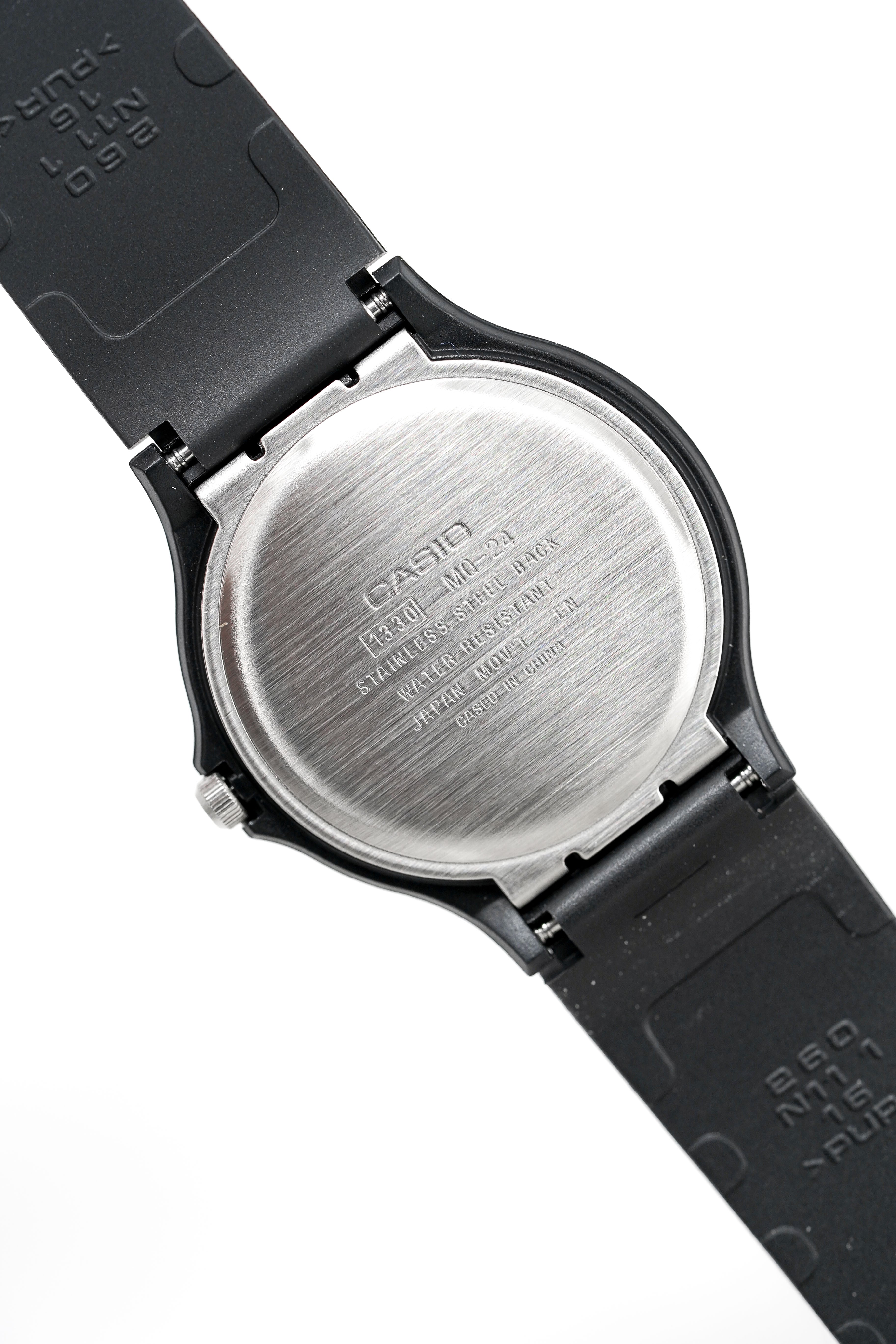 Casio Watch Classic Black Gold