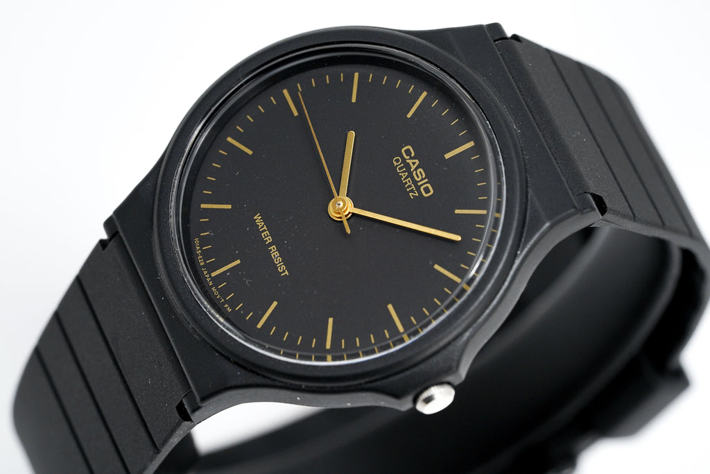 Casio Watch Collection Black Gold