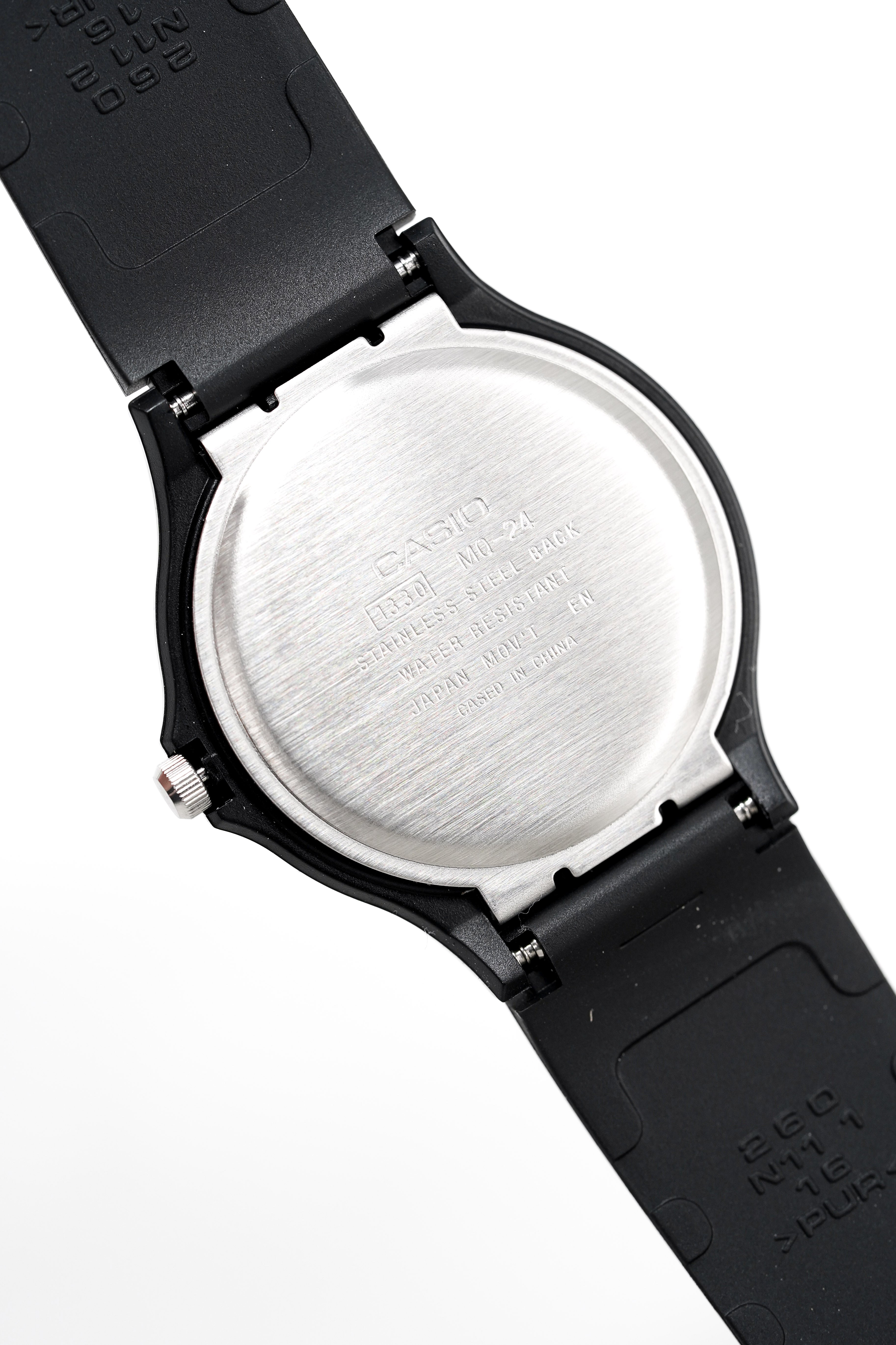 Casio Watch Collection Black Silver