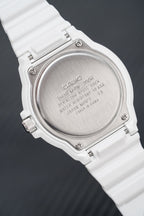 Casio Men's Diver Watch Analogue White/Blue