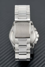 Casio Men's Watch Chronograph Stainless Steel Blue