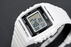 Casio Watch Alarm Chronograph Digital White