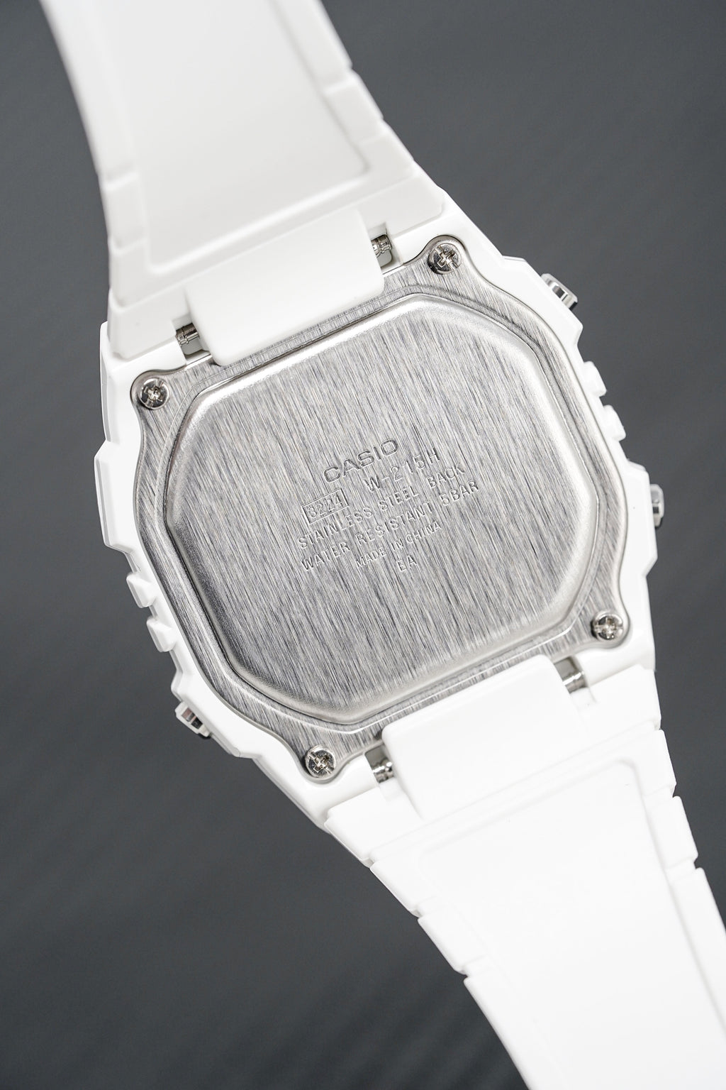 Casio Watch Alarm Chronograph Digital White