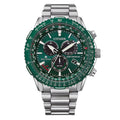 Citizen Men's Watch Eco-Drive Promaster Sky Radio Controlled Chrono Green