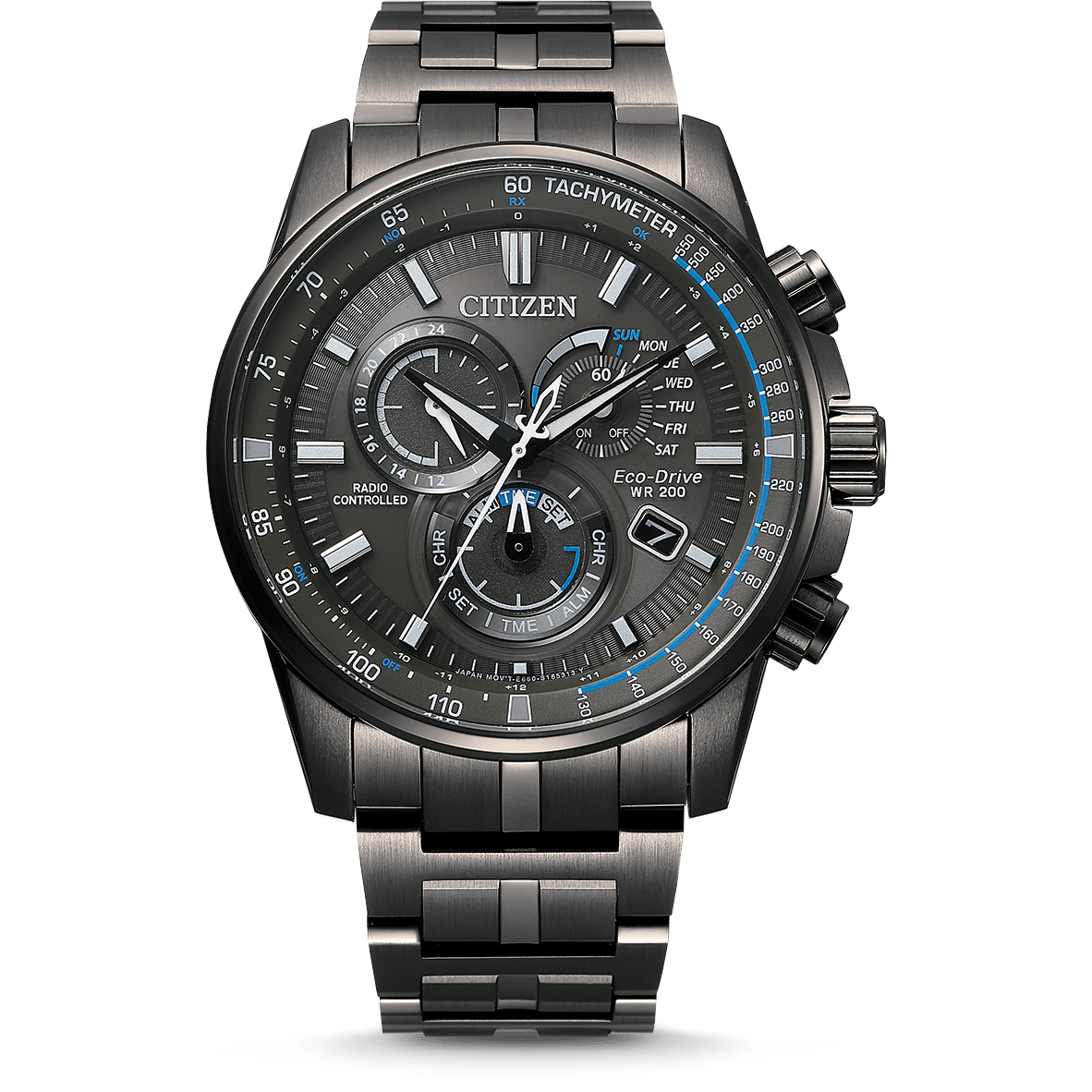 Citizen Eco-Drive Radio Controlled Men's Watch Black