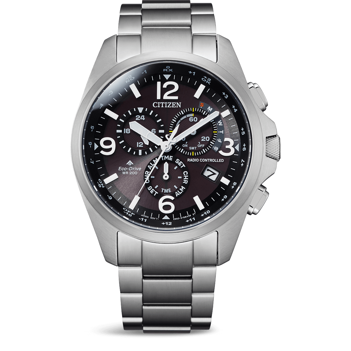 Citizen Eco-Drive Radio Controlled Men's Watch Black