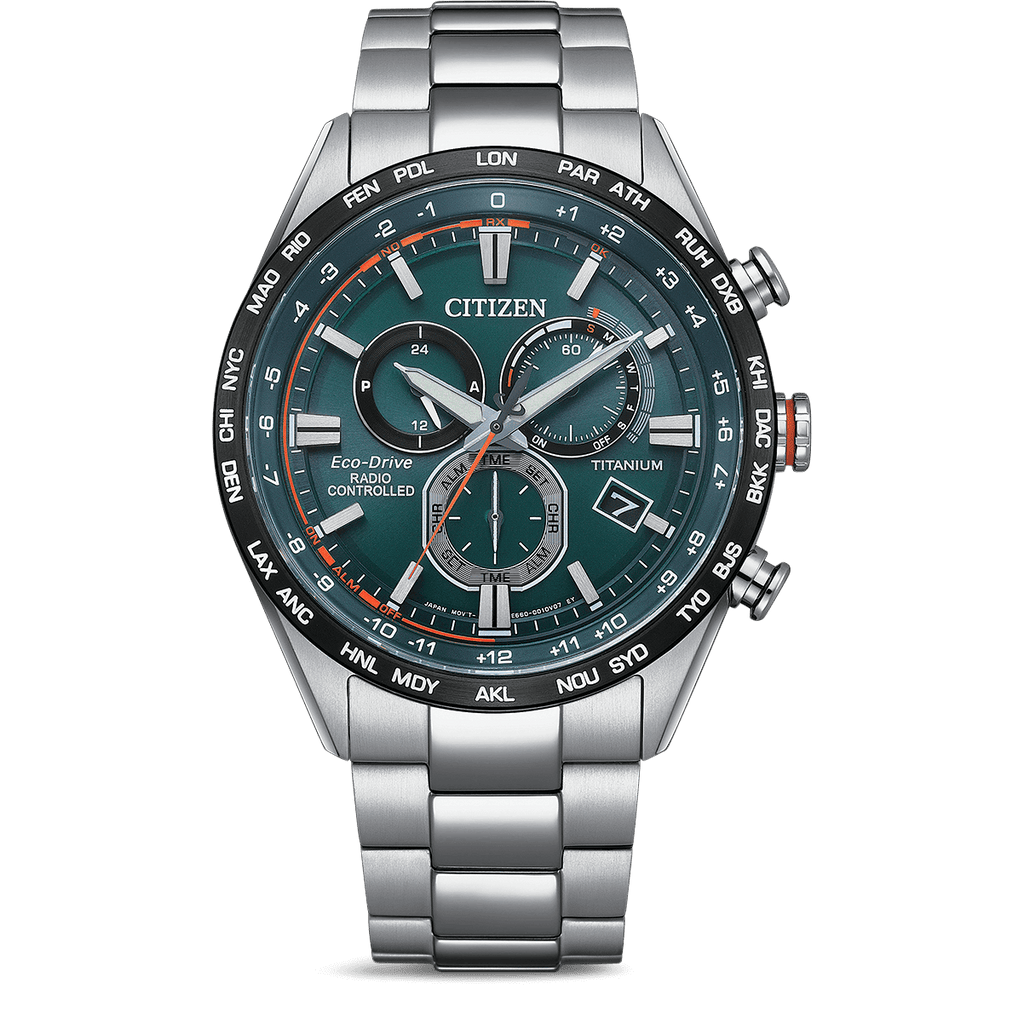 Citizen Eco-Drive Radio Controlled Green Men's Watch
