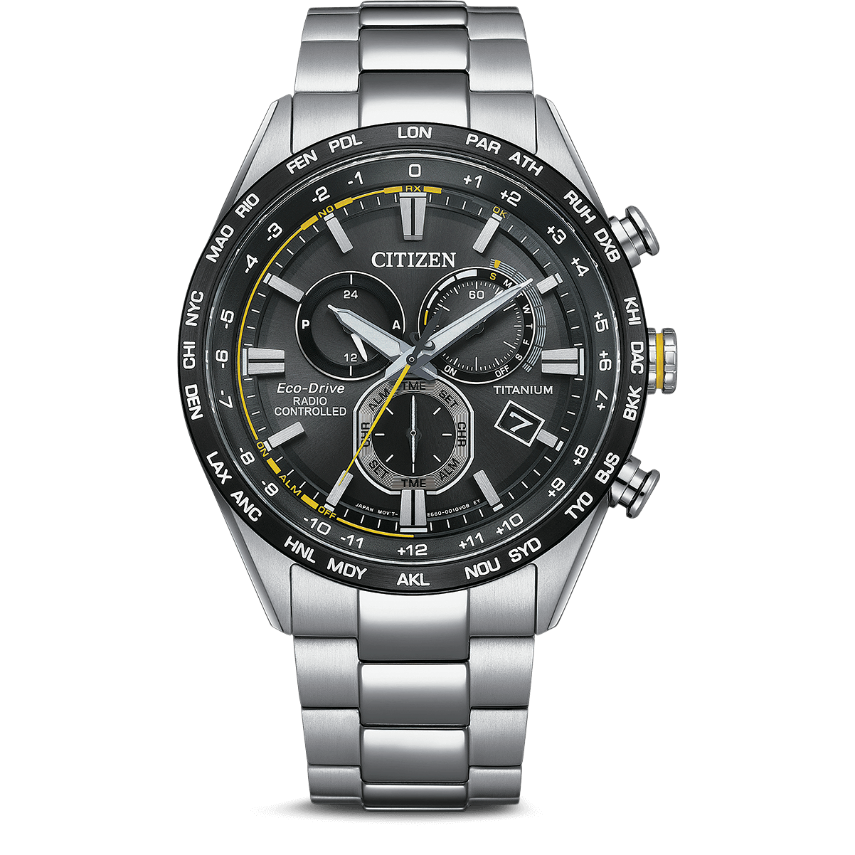 Citizen Eco-Drive Radio Controlled Men's Watch Black