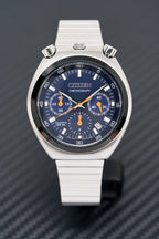 Citizen Men's Watch Chronograph Bullhead Tsuno Blue
