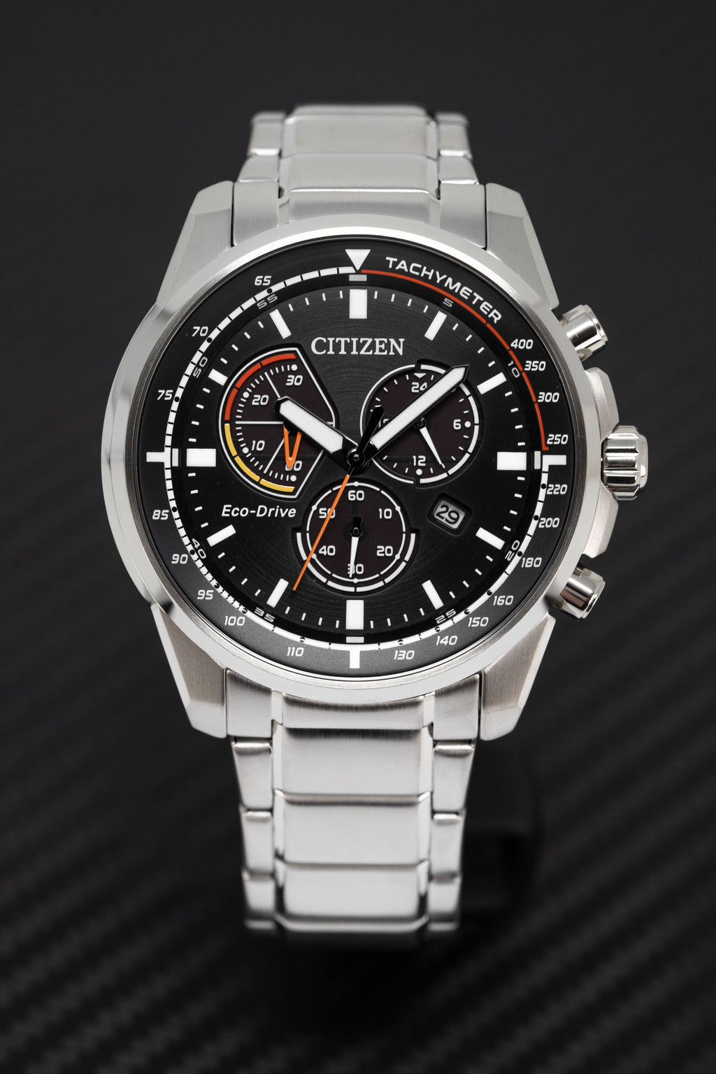 Citizen Eco-Drive Chronograph Men's Watch Black