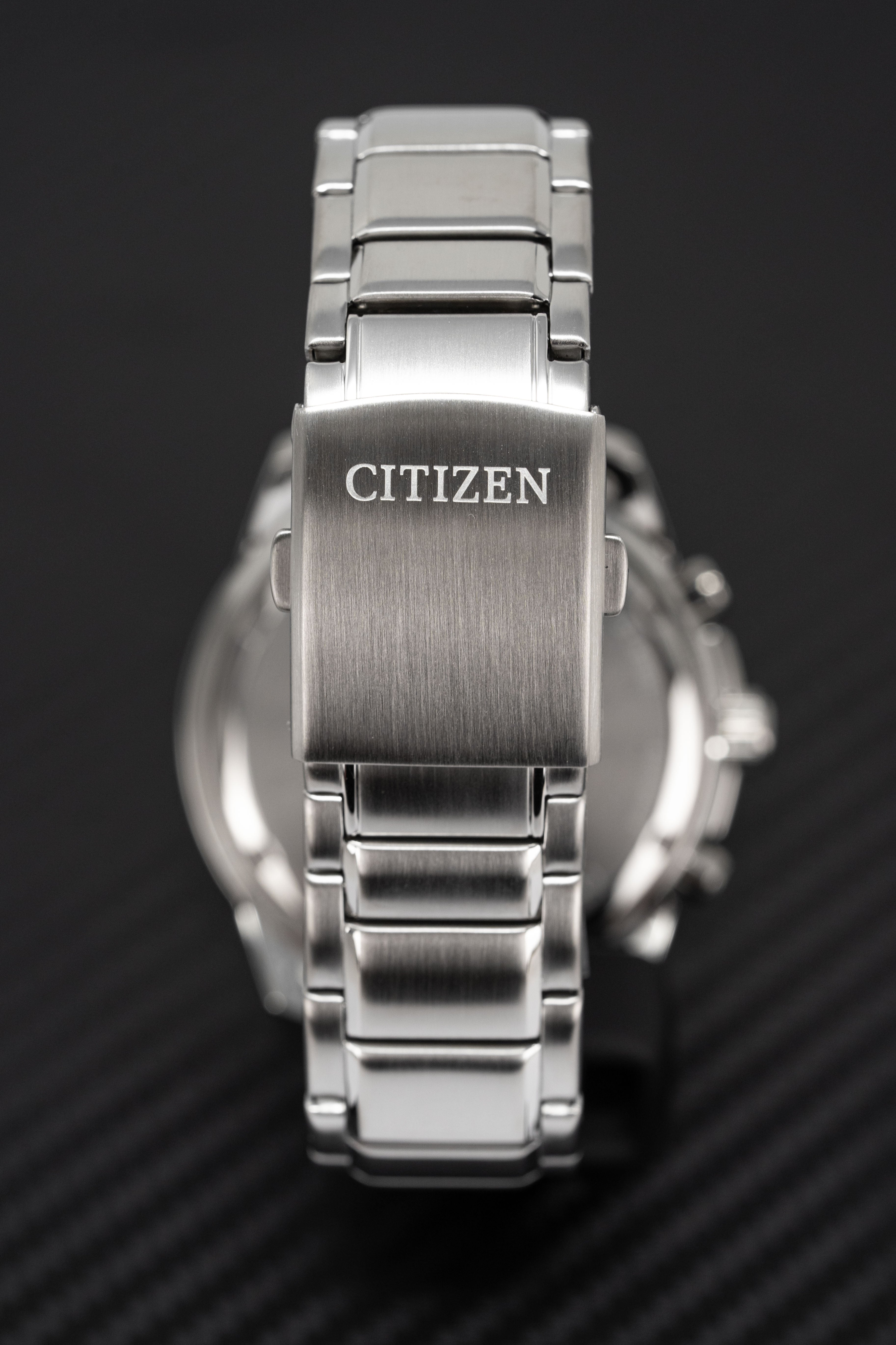 Citizen Eco-Drive Chronograph Men's Watch Black