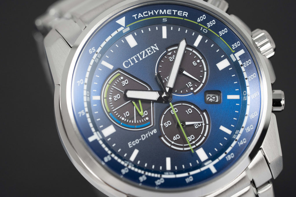 Citizen Eco-Drive Chronograph Blue Men's Watch